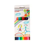 Lápices de colores con 12 piezas 