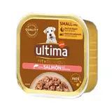 ULTIMA Mini tarrina para perros fit&delicious salmón 150 gr 