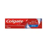 COLGATE Pasta dentífrica blanqueadora max white one optic, para dientes más blancos al instante, 75ml 