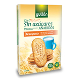 GULLON Galletas sin azucares desayuno cereales 216 gr 