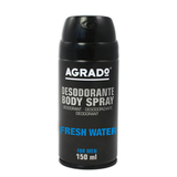 AGRADO Desodorante fresh water men 150 ml spray 