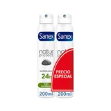 SANEX Desodorante en spray natur protect piel normal 2x200 ml 