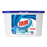 Detergente lavadora en gel cápsulas higiene 12 unidades 