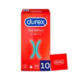 DUREX Preservativos sensitivo suave slim fit 10 unidades 