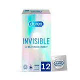 DUREX Preservativos sensitivo invisible 12 unidades 