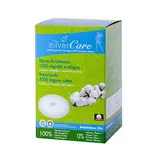 SILVERCARE Discos de lactancia algodón ecológico 30 un 