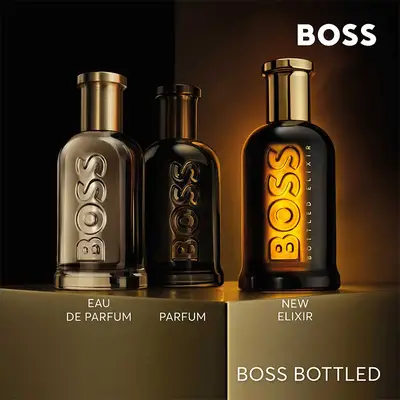 BOSS bottled elixir <br> perfume intenso