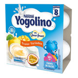 YOGOLINO Yogolino petit frutas variadas postre lácteo 4x100 gr 
