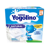 Yogolino sabor natural postre lácteo 4x100 gr 