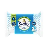 SCOTTEX Recambio papel higiénico húmedo 74 unidades 