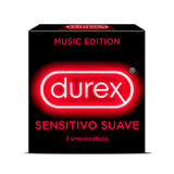 DUREX Preservativos sensitivo comfort 3 unidades 