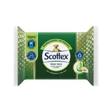 SCOTTEX Recambio papel higiénico húmedo aloe vera 66 unidades 