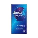 DUREX Preservativos natural plus 12 unidades 