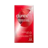 DUREX Preservativos contacto total 12 unidades 