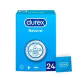 DUREX Preservativos natural plus 24 unidades 