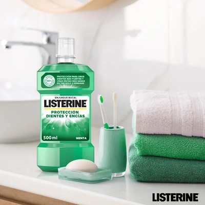 LISTERINE Enjuague bucal dientes y encias 