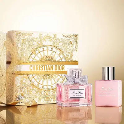 DIOR Estuche miss dior <br> eau de parfum <br> + 50 ml vaporizador + loción corporal <br> 75 ml 