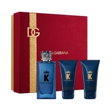 DOLCE GABBANA Estuche k <br> eau de parfum <br> 100 ml vaporizador + after shave <br> 50 ml + gel de ducha <br> 50 ml 