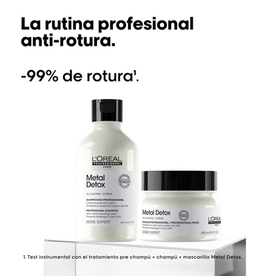 LOREAL PROFESSIONNEL Estuche metal detox champú y mascarilla 