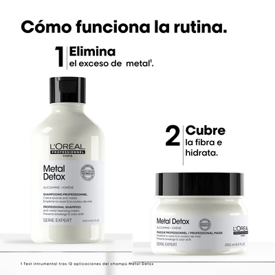 LOREAL PROFESSIONNEL Estuche metal detox champú y mascarilla 