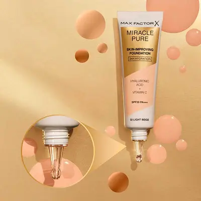 MAX FACTOR Miracle pure foundation 