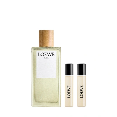 LOEWE Estuche aire <br> eau de toilette <br> 100 ml vaporizador + 10 ml vaporizador + agua <br> 10 ml vaporizador 