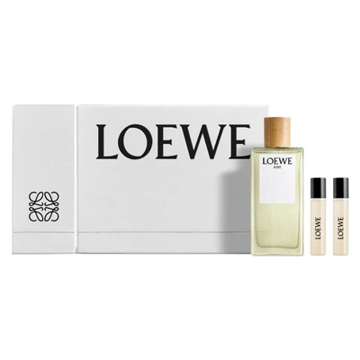 LOEWE Estuche aire <br> eau de toilette <br> 100 ml vaporizador + 10 ml vaporizador + agua <br> 10 ml vaporizador 