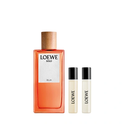 LOEWE Estuche solo ella <br> eau de parfum <br> 100 ml vaporizador + 10 ml vaporizador + sutileza 10 ml vaporizador 