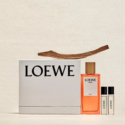 LOEWE Estuche solo ella <br> eau de parfum <br> 100 ml vaporizador + 10 ml vaporizador + sutileza 10 ml vaporizador 