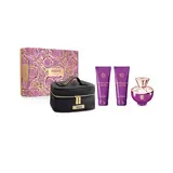 VERSACE Estuche dylan purple <br> eau de parfum <br> 100 ml vaporizador + gel de ducha <br> 100 ml + body lotion <br> 100 ml + neceser 