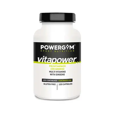 POWERGYM Vitapower 120 cápsulas 