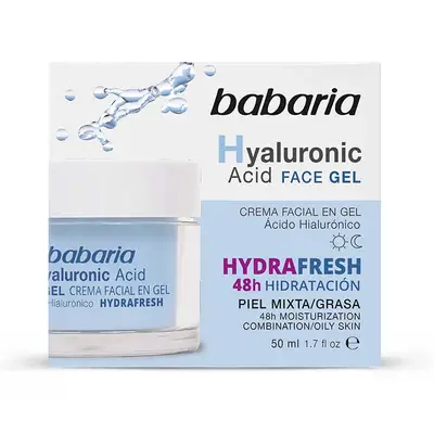 BABARIA Gel facial hyaluronic 50 ml 