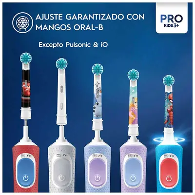 ORAL-B Spiderman kids cabezales de recambio para cepiullo de dientes eb10s 4 unidades 