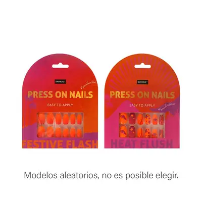 SENCE Set uñas artificiales festive surtido 