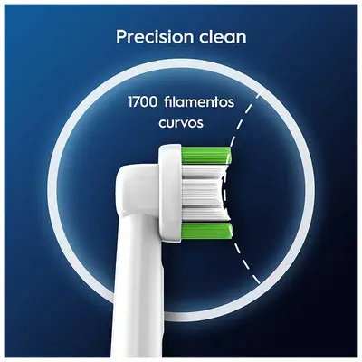 ORAL-B Precision clean cabezales de recambio para cepillo de dientes eb20-3 6 unidades 