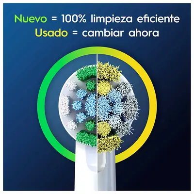 ORAL-B Precision clean cabezales de recambio para cepillo de dientes eb20-3 6 unidades 