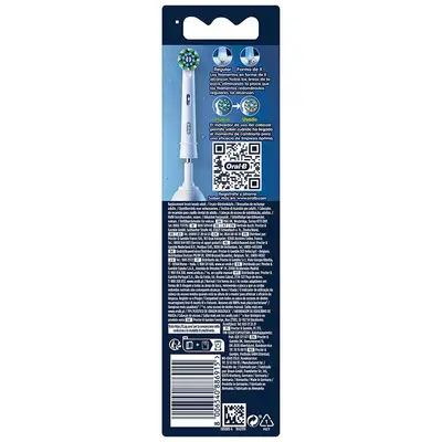 ORAL-B Cross action cabezales de recambio para cepillo de dientes 6 unidades 