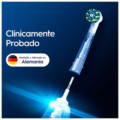 ORAL-B Cross action cabezales de recambio para cepillo de dientes 6 unidades 