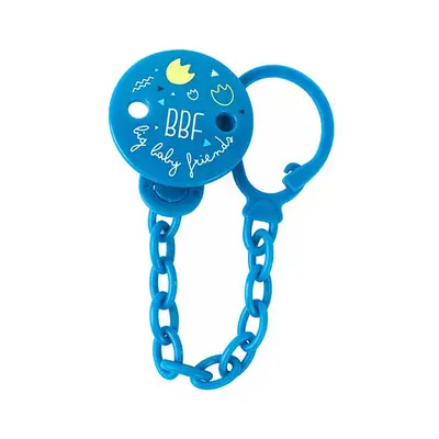 NEOBABY Clip chuepete con correa azul. 