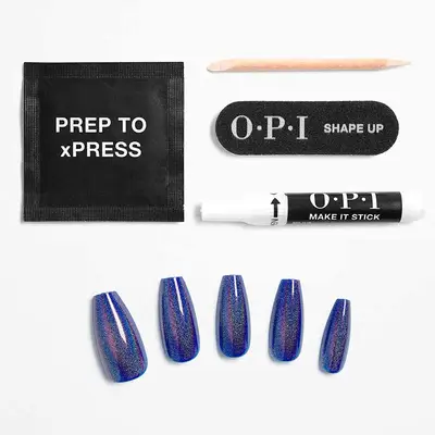 OPI Xpress/on <br> blue gie 