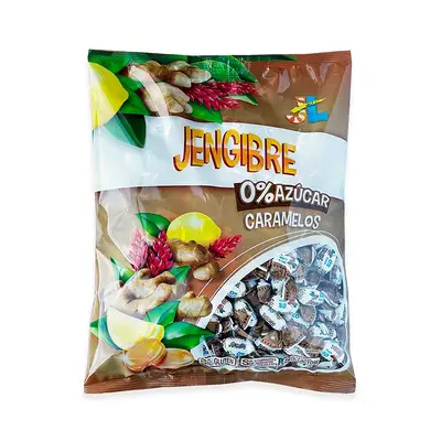 JL Caramelo jengibre limon s/azucar 90 gramos 