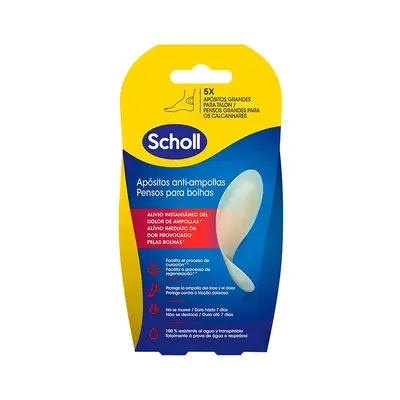 SCHOLL Apositos ampollas medianas 5 unidades 