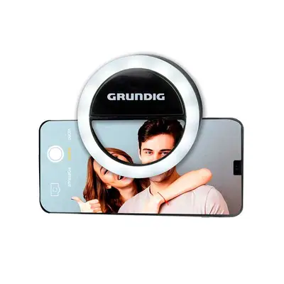 GRUNDIG Anillo luz led para selfies 