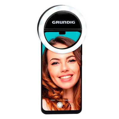 GRUNDIG Anillo luz led para selfies 