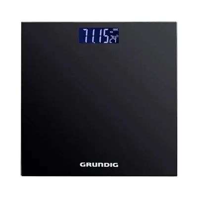 GRUNDIG Bascula baño digital negra 180 kg 