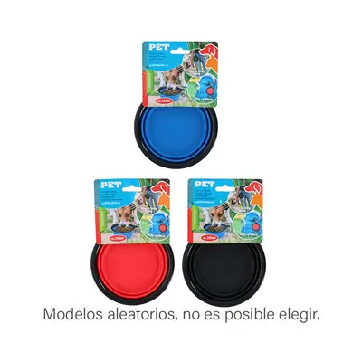 EDCO Cuenco plegable perros 350ml surtido 