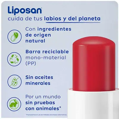 LIPOSAN Protectector labial fresa 