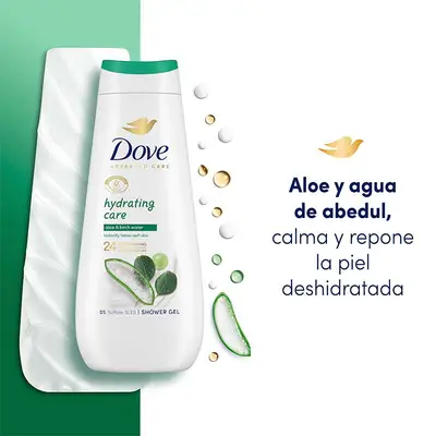 DOVE Gel de ducha aloe vera 400 ml 