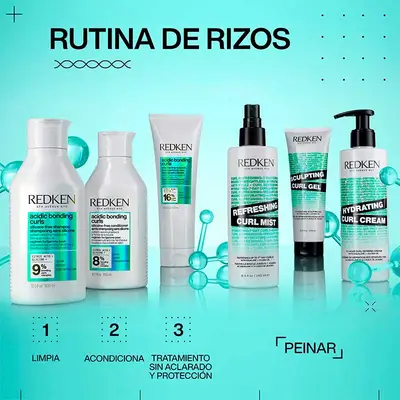 REDKEN Acidic bonding acondicionador potenciador de rizos 300 ml con aclarado 