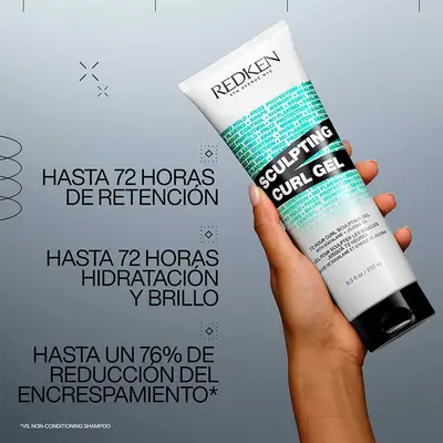 REDKEN Gel styling rizos definidos e hidratados 250 ml 